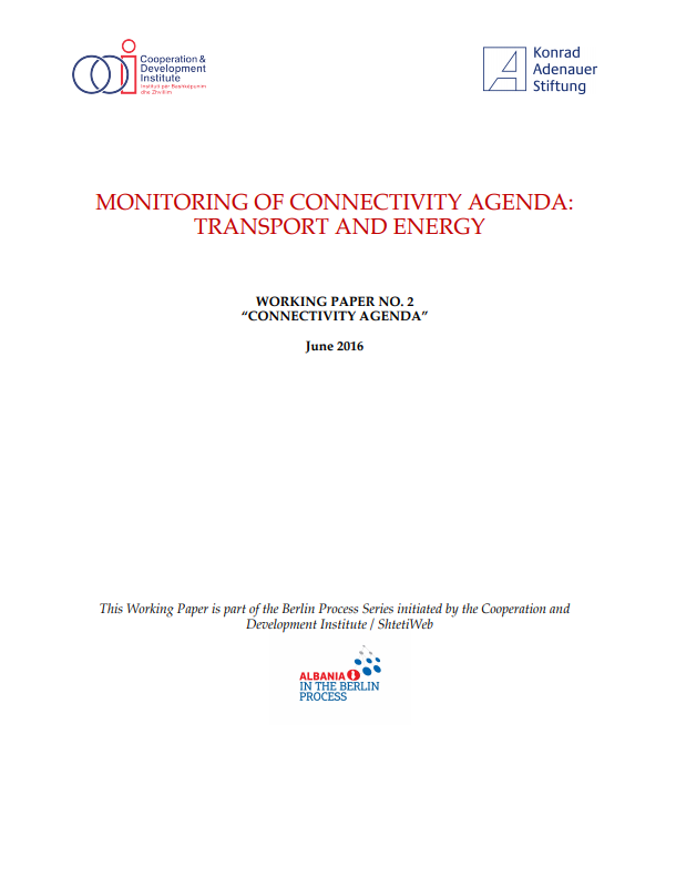 Berlin Process, Connectivity Agenda, Transport, Institutional Governance