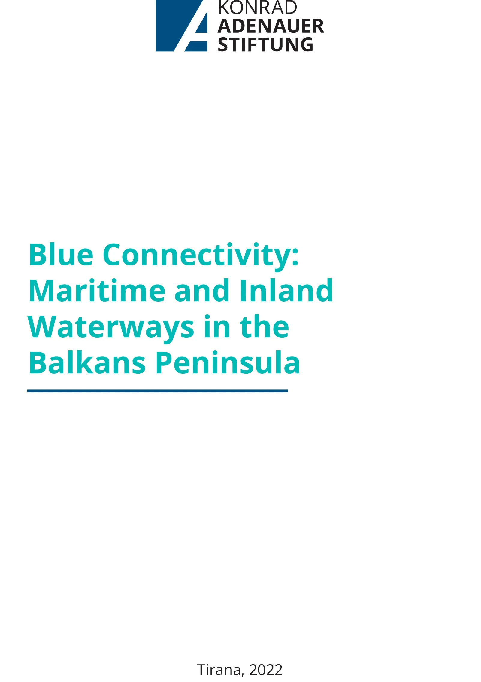 Blue Connectivity: Maritime and Inland Waterways in the Balkans Peninsula